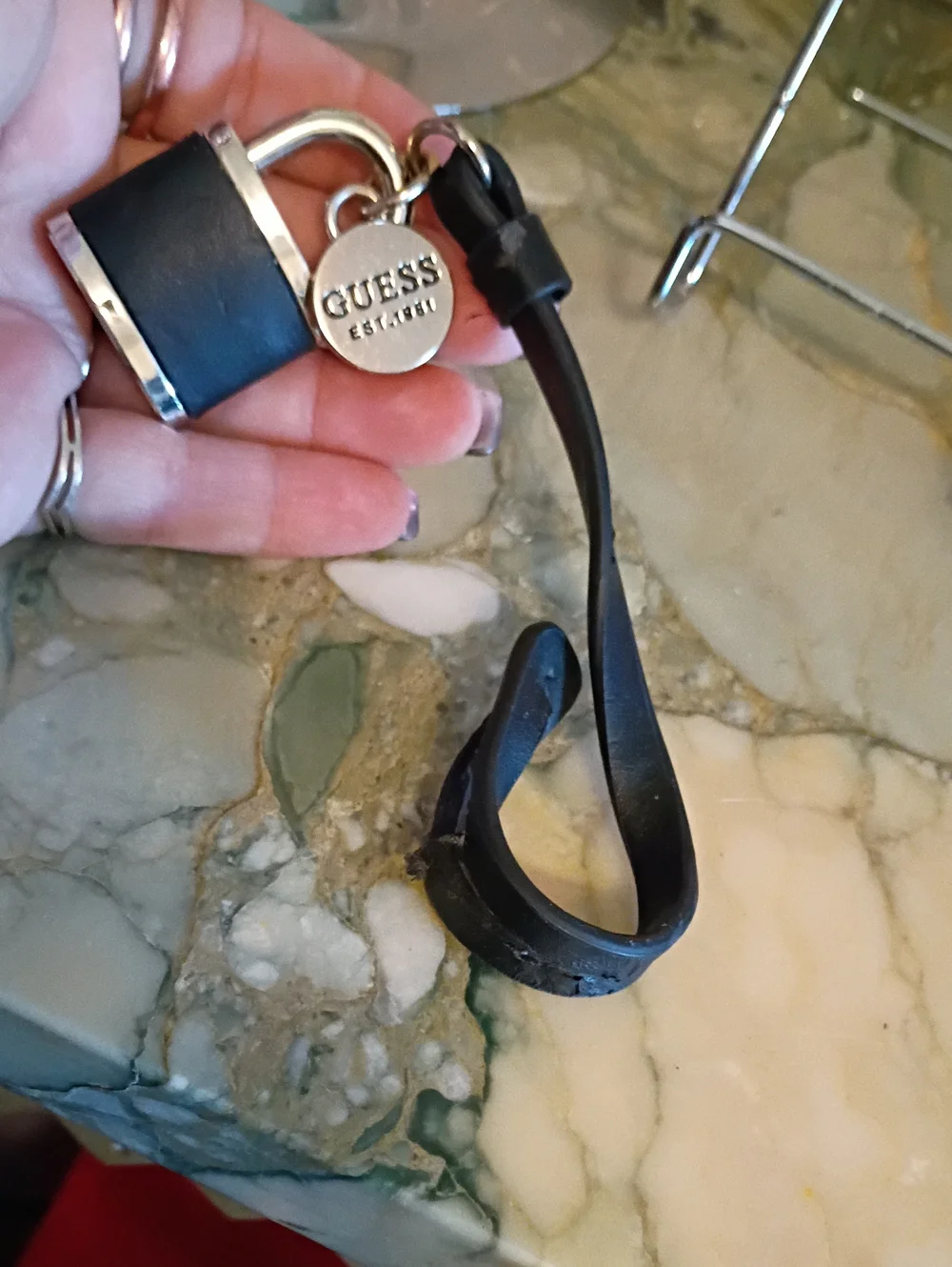Guess padlock key